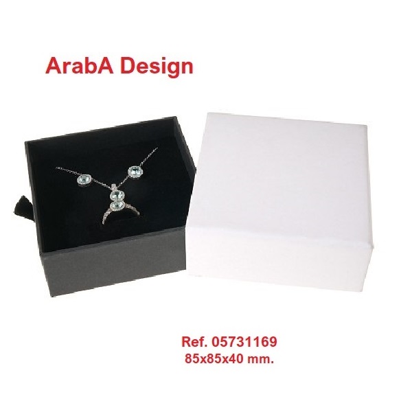 Caja Araba Design multiuso aderezo 85x85x40 mm.